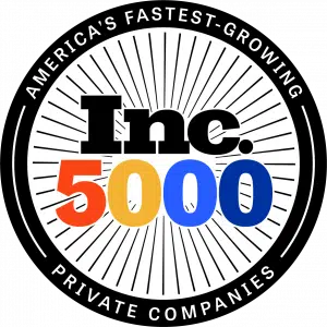 Inc. 5000 Color Medallion Logo Inc. 5000 Color Medallion Logo